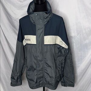 Columbia Men's BUGABOO Blue and Gray Jacket